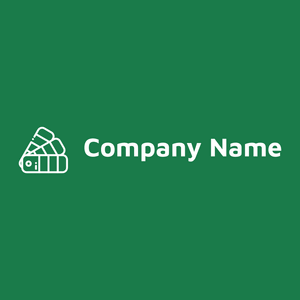 Color palette logo on a Salem background - Enfant & Garderie