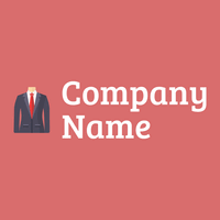 Wedding suit logo on a New York Pink background - Sommario