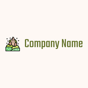 Jungle logo on a Seashell background - Environnement & Écologie