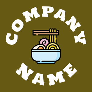 Ramen on a Raw Umber background - Comida & Bebida