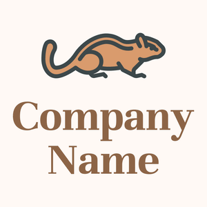 Chipmunk on a Seashell background - Animales & Animales de compañía