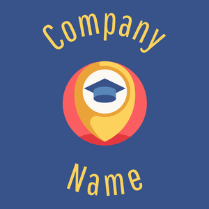 School logo on a Tory Blue background - Arquitetura