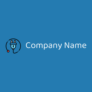 Plug logo on a Pelorous background - Construção & Ferramentas