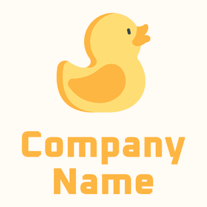 Salomie Rubber duck on a Floral White background - Animales & Animales de compañía