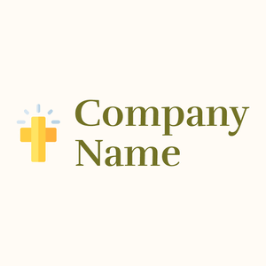 Cross on a Floral White background - Religión