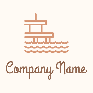 Harbour logo on a Floral White background - Auto & Voertuig