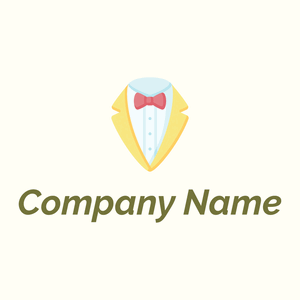 Suit logo on a Ivory background - Moda & Belleza