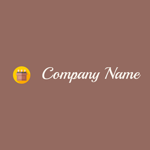 Jury logo on a Dark Chestnut background - Entreprise & Consultant