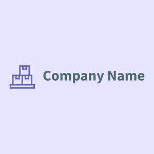 Inventory logo on a Ghost White background - Abstrait