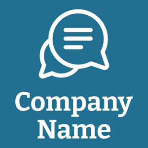 Conversation logo on a Allports background - Comunicaciones