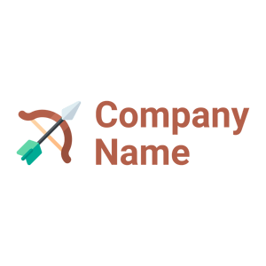 Tuscany Bow and arrow on a White background - Esportes