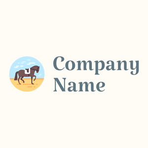 horse trot on a Floral White background - Animales & Animales de compañía