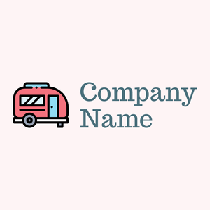 Camp logo on a Snow background - Abstracto