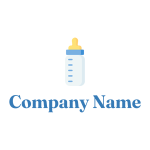 Feeding bottle logo on a White background - Agriculture