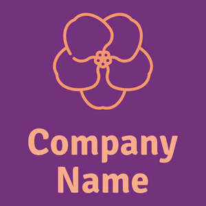 African violet logo on a Seance background - Milieu & Ecologie