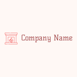 Fireplace logo on a Seashell background - Juegos & Entretenimiento