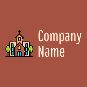 Church logo on a Crail background - Religión