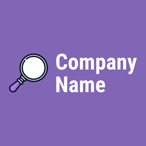 Search logo on a Blue Marguerite background - Entreprise & Consultant
