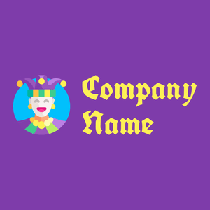 Jester logo on a Royal Purple background - Arte & Intrattenimento