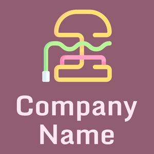 Neon logo on a Mauve Taupe background - Sommario