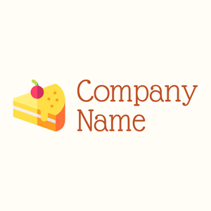 Mustard Cake on a Floral White background - Alimentos & Bebidas
