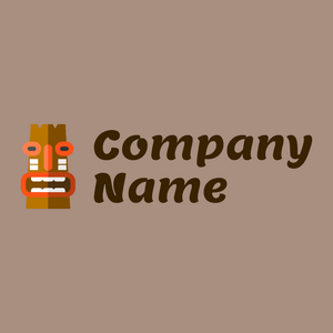 Mask logo on a Bronco background - Viajes & Hoteles