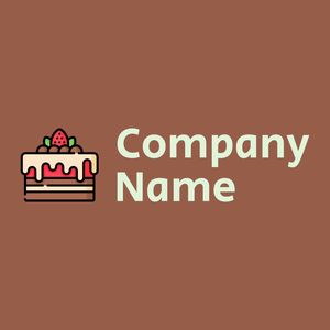 Cake on a Dark Tan background - Comida & Bebida