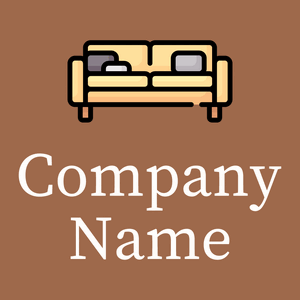 Sofa logo on a Sante Fe background - Muebles de casa