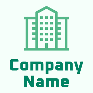 Building logo on a Mint Cream background - Costruzioni & Strumenti