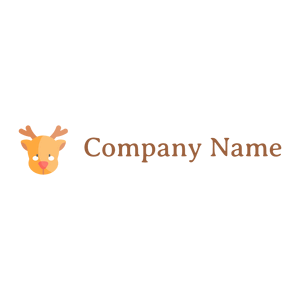 Cute Reindeer on a White background - Tiere & Haustiere