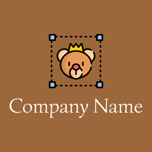 Character design logo on a Desert background - Entretenimento & Artes