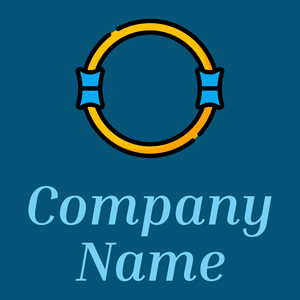 Equipment logo on a Dark Cerulean background - Moda & Belleza