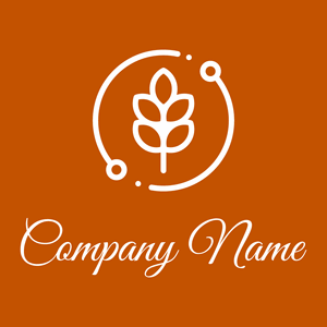 Agronomy on a Tenne (Tawny) background - Landwirtschaft