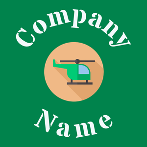 Helicopter logo on a Watercourse background - Automobile & Véhicule