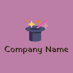 Hat logo on a Viola background - Arte & Entretenimiento