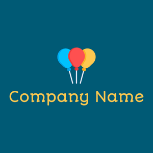 Balloons on a Blue Lagoon background - Jeux & Loisirs