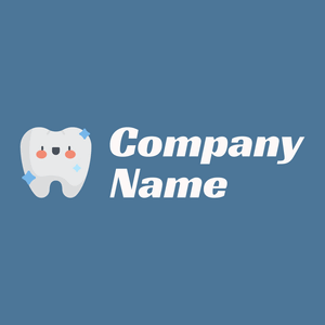 Tooth logo on a San Marino background - Médicale & Pharmaceutique