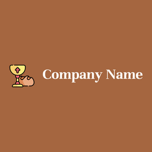 Sacrament logo on a Tuscany background - Religieus