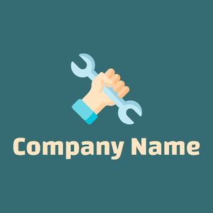 Wrench on a Blumine background - Automóveis & Veículos