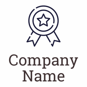 line Medal on a White background - Seguridad