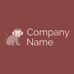 Monkey on a Matrix background - Animaux & Animaux de compagnie