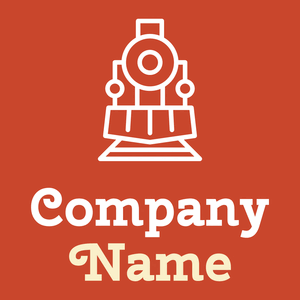 Locomotive logo on a Trinidad background - Auto & Voertuig
