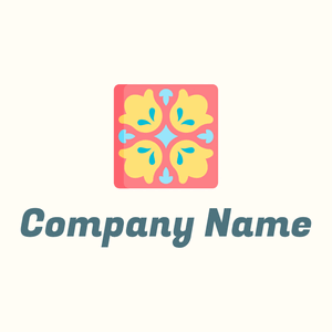 Tile on a Floral White background - Móveis