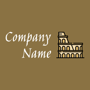 Colosseum logo on a Dark Wood background - Domaine de l'agriculture