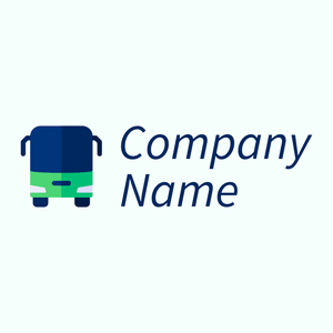 Bus logo on a green background - Automobiles & Vehículos