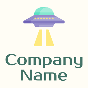 Ufo on a Floral White background - Spiele & Freizeit