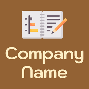 Notebook logo on a Indochine background - Empresa & Consultantes
