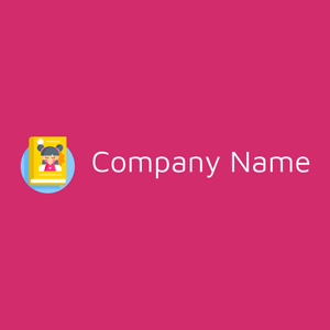 Manga logo on a Cerise background - Divertissement & Arts