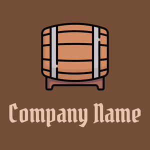 Barrel on a Cigar background - Cibo & Bevande