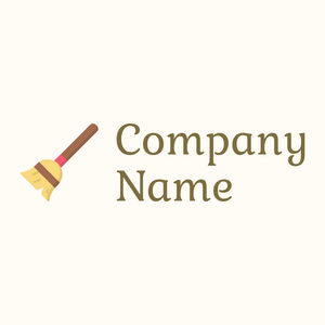 Broom logo on a pale background - Cleaning & Maintenance